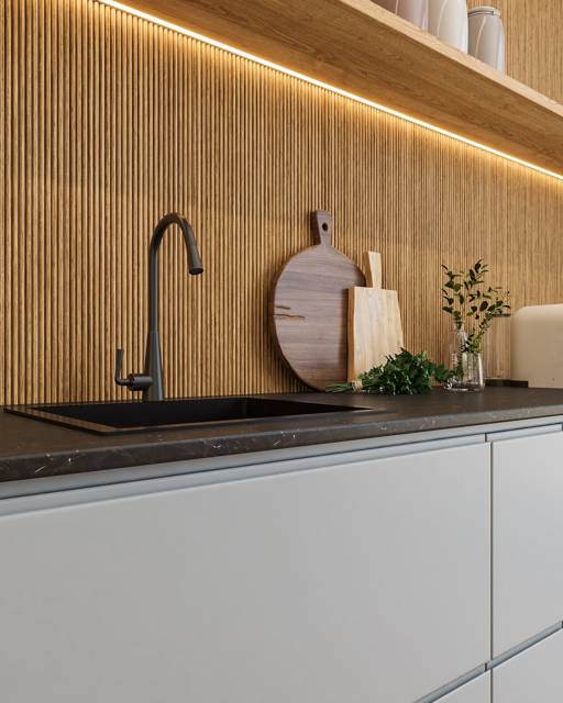 Teak Wood Line: room