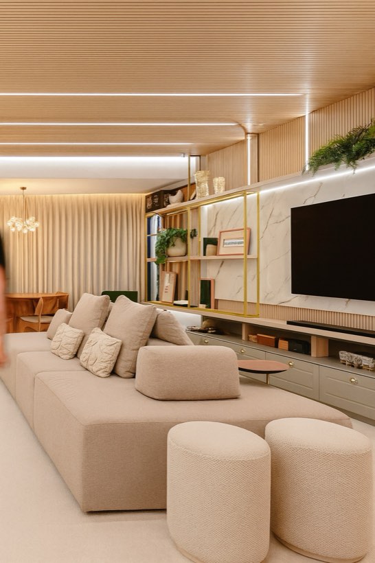 Slatted Panels line: room