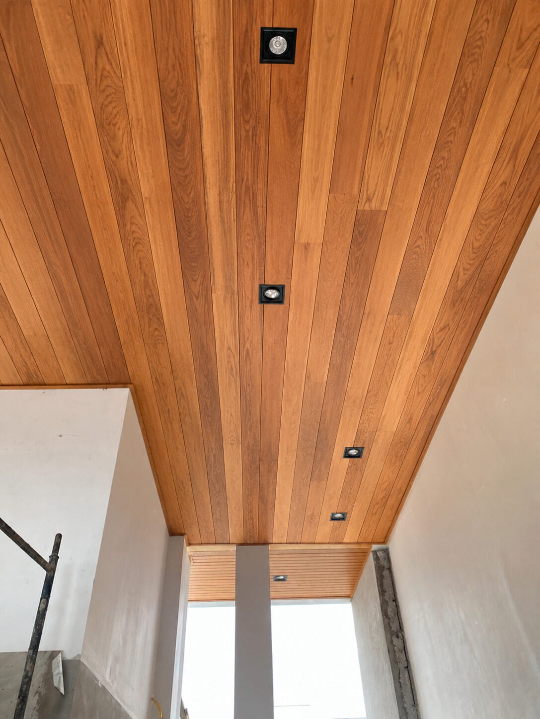Outdoor Brazilian Teak (Cumaru) ceiling