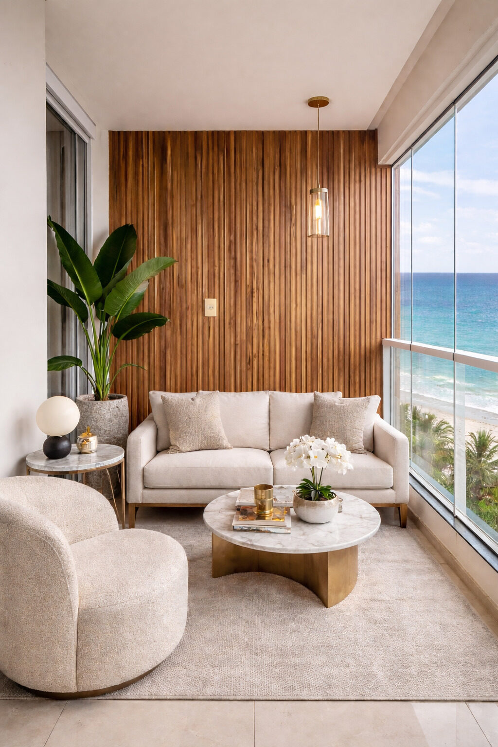 Solid Wood Slatted Panel