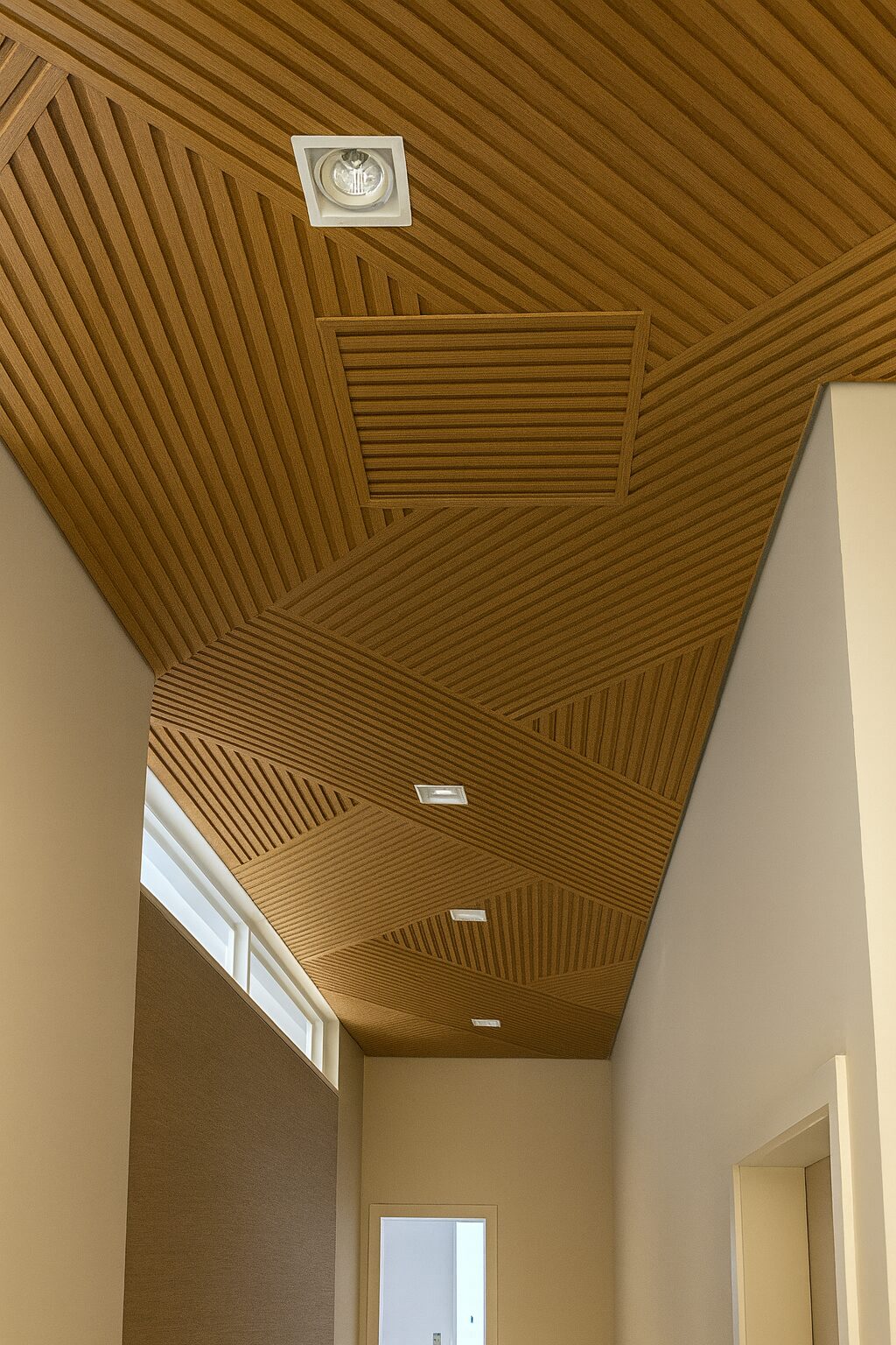 High-ceiling atrium