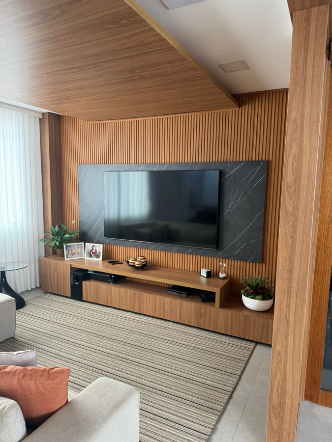 BTO slatted panel in a project outside Brazil