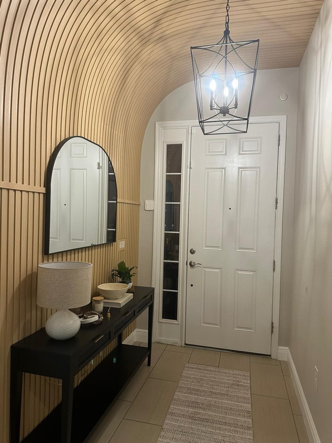 BTO slatted panel in a project outside Brazil