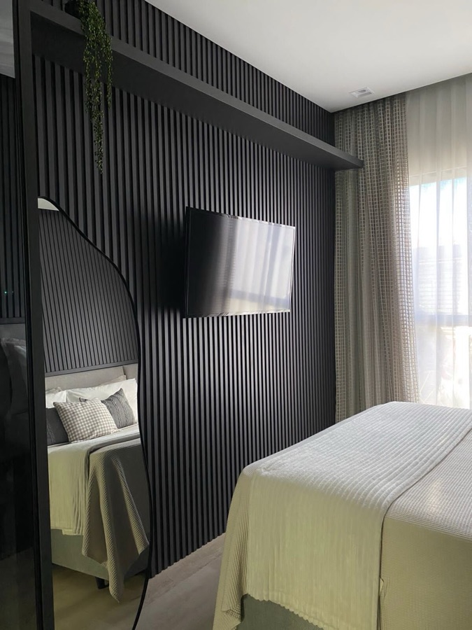 BTO slatted panel in a project outside Brazil