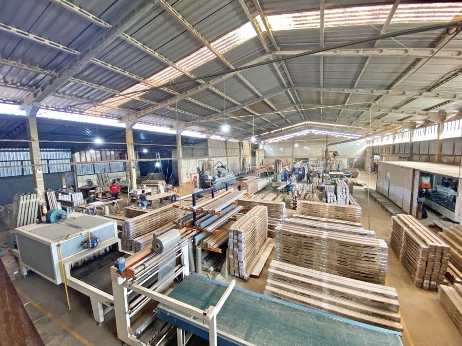 Stock of ready-made panels