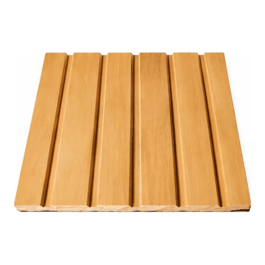 Solid Brazilian Oak (Tauari) Slatted Ceiling 4×1 · 10 mm
