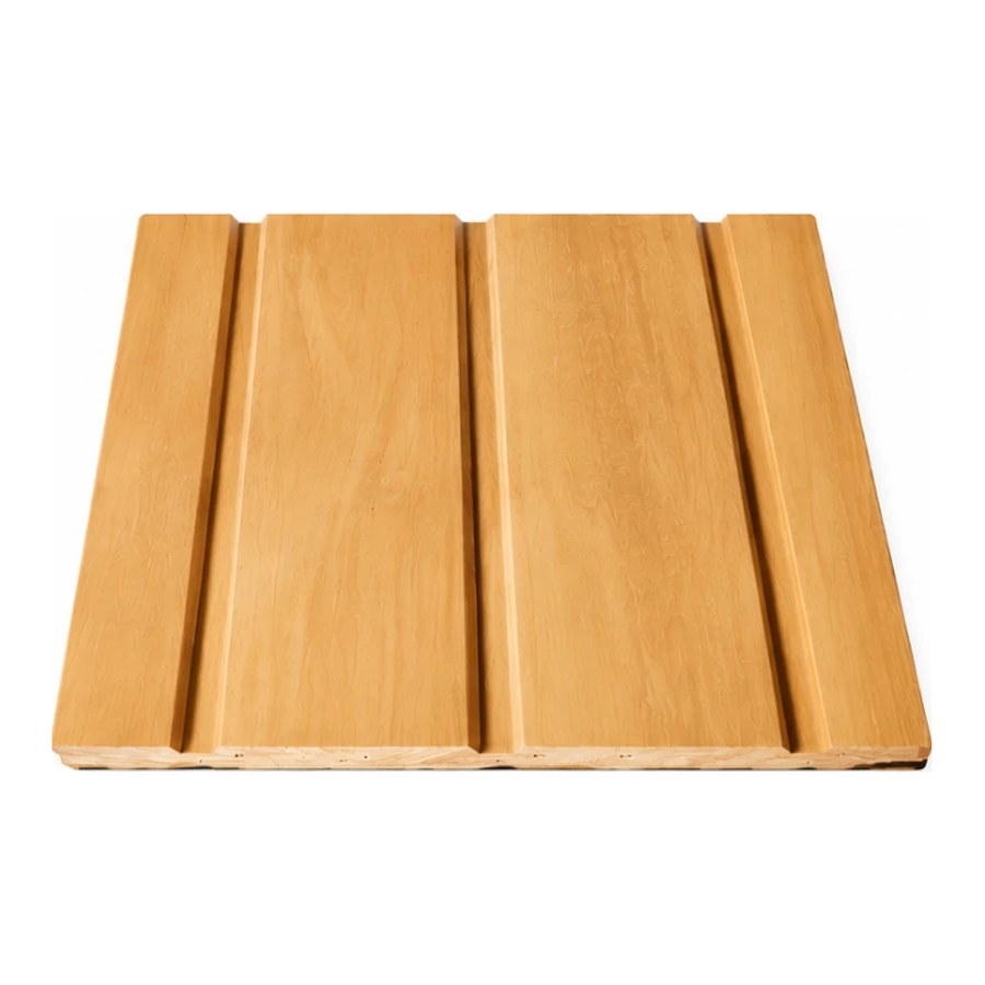 Solid Brazilian Oak (Tauari) Slatted Ceiling 8×1 · 10 mm