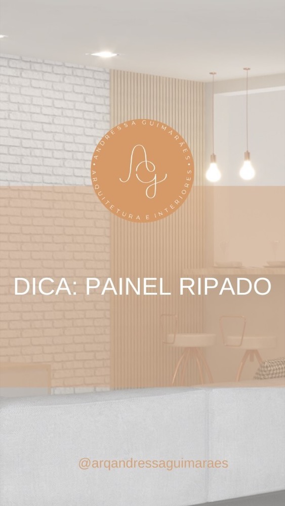 Project by Studio AG Arquitetura: Consulting: slats with white brick slips