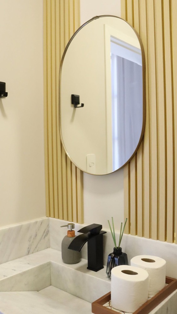 Project by AM Home Decor: Powder room transformed